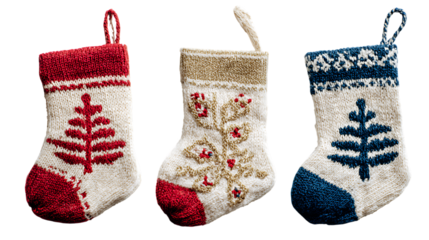 pair of socks on white