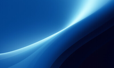 Soft blue light waves flow across a dark, abstract background texture, creating a dynamic digital pattern illustration