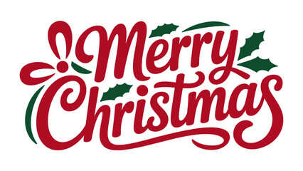 Festive Greetings: Merry Christmas Celebration: A vibrant holiday greeting, with decorative text and classic imagery, radiates warmth and anticipation for the season of joy.