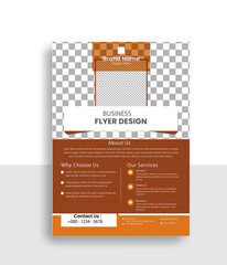 Business flyer Template, a4 flyer template, modern template, modern design, perfect for creative professional business