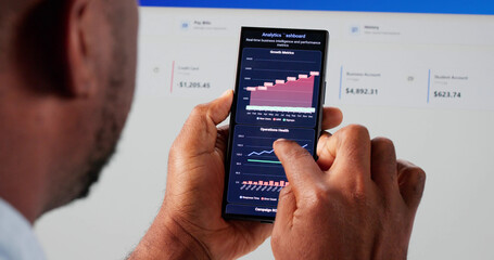 Financial Analyst Uses Trade Analytics Dashboard