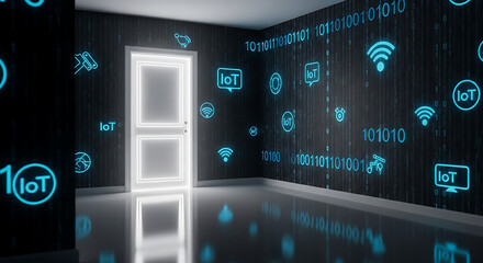 Backdoor Concept in Cybersecurity &ndash; Data Breach, System Hacked, Unauthorized Access Risk, cybersecurity, backdoor, data breach, hacked system, unauthorized access, cyber attack, malware, vulnerabilit
