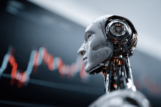 AI machine learning processing stock market data