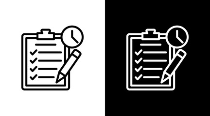 Task With Icon Set Design	