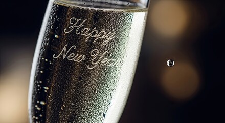 Celebrate the New Year with Sparkling Champagne Cheers