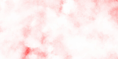 Abstract delicate light red watercolor on white background for wallpaper design, texture.