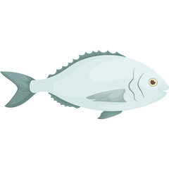background capturing a detailed aquatic creature with clean lines and clear definition ideal for graphic design projects