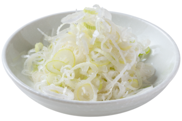 ラーメンのトッピングのネギ