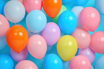 Multicolor Latex Balloons for Event Decorations and Visual Displays