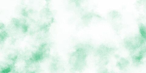Soft mint green watercolor texture with delicate gradients white fog or natural clouds, organic flow, and subtle artistic brushstrokes of clouds and cloudy fogg.