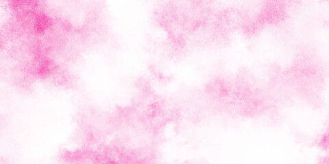 Abstract pink watercolor texture background with soft cloudy splashes white background subtle gradients and translucent layers.