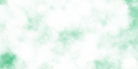 green grunge polished texture with soft clouds, Light green watercolor background subtle smoke texture dreamy mint ink cloud wash on white paper surface spring nature effect.	
