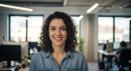 portrait of a young businesswoman