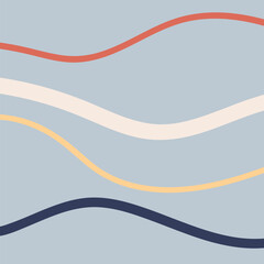 Calm pastel movement over refreshing teal tones.