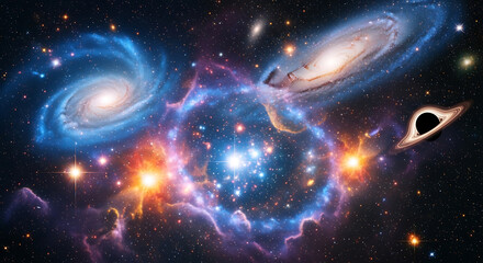 galaxy in space