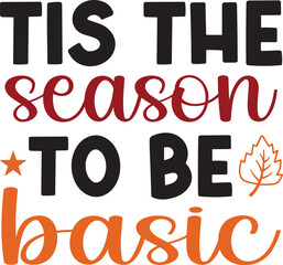 tis the season to be basic SVG