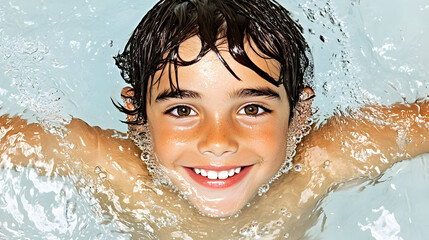 Modern workspace flatlay showcasing laptop, financial graphs, and stationery in pastel blue tones inspires productivity and organized workflow, perfect for business creatives