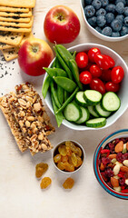 Healthy snack concept. Healthy lifestyle.