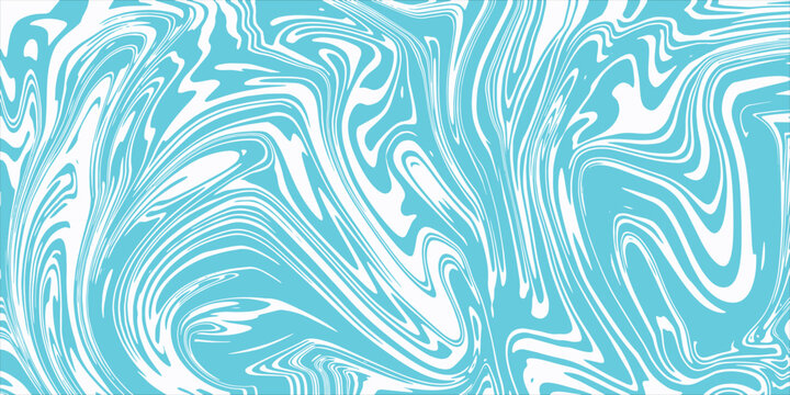 Vibrant turquoise marble swirl background adds a modern fluid aesthetic to creative designs. Abstract liquid wave texture enhances stylish branding and digital visuals. Dynamic aqua pattern delivers 