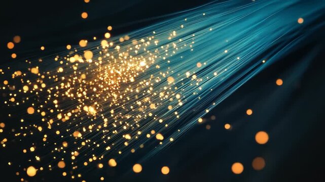 Spreading fiber wires in the emptiness of space for advanced communication networks, Spreading fiber wires in space