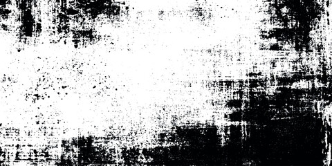 Black and white abstract grunge texture featuring heavy paint splatters, distressed brush strokes scratches.