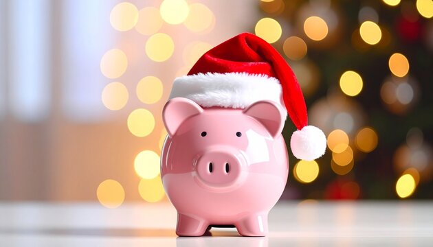 christmas piggy bank