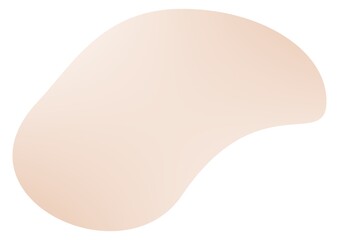 Abstract doodle shape decorative element. Isolated vector illustration, JPEG version.