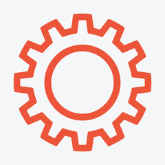 Mechanical Gear Icon