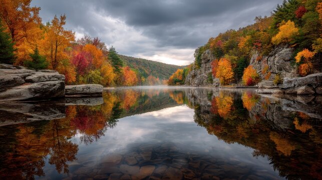 A moody Catskills vista where nature&rsquo;s grandeur whispers untold fortunes.