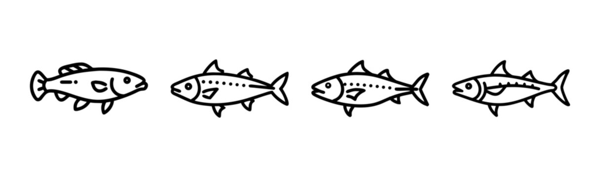 Striking snakehead fish vector illustration for aquatic themes