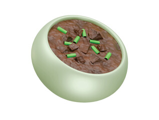 borshcht icon 3d illustration render