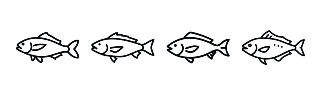 Tilefish illustration vector graphic scalable animal sea ocean marine life
