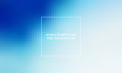 World Diabetes Day gradient pixel background Mesh good for poster, social media, background, wallpaper, banner