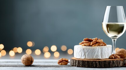 Beautiful sunset landscape over mountain range