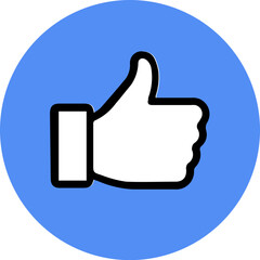 Thumbs Up Like Recommend Icon