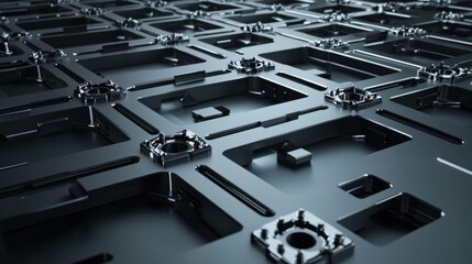 Abstract Dark Texture with Geometric Shapes and Shine for Modern Background Design and Technology Themes