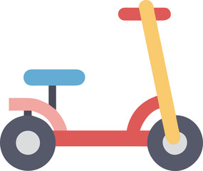 wooden toy car on white background