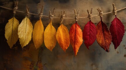 A charming fall decoration where nature&rsquo;s palette whispers seasonal abundance.