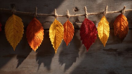 A charming fall decoration where nature&rsquo;s palette whispers seasonal abundance.