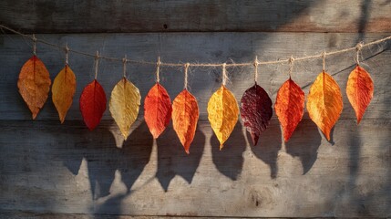 A charming fall decoration where nature’s palette whispers seasonal abundance.