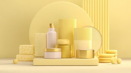 A serene stage where beauty and quiet wealth harmonize.