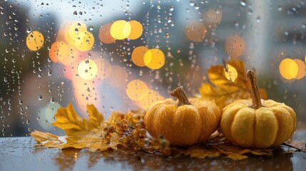 A moody, reflective fall scene where warmth and melancholy coexist.