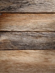 Fototapeta premium Close-up of rustic wooden planks with natural textures and colors, ideal for backgrounds, design projects, or presentations.