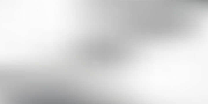 Silver background with metal mirror texture. Chrome gradient surface with simple abstract light ball.