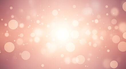 Elegant rose gold bokeh background with shimmering light effects for stunning designs and dreamy visuals, ideal for romantic projects or feminine branding