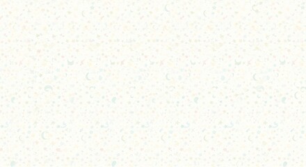 Pastel star moon pattern