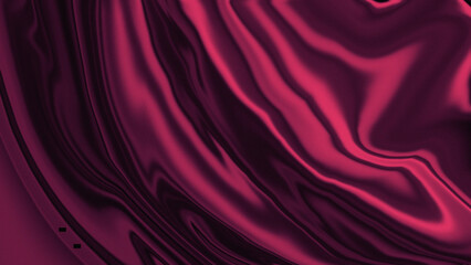 Abstract swirling magenta and dark purple fluid art texture