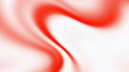 Minimalist digital art background featuring soft, flowing curves of bright crimson blending into white.
