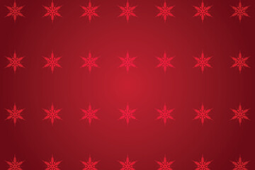 Red star pattern background festive design element for Christmas and holiday season vector illustration