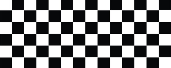 Chess board vector. Empty chess board isolated on white background. Checkerboard with empty squares top view for chess strategic game. Vector illustration.